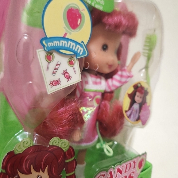 Strawberry Shortcake Candy Pops NIB 2006 Playmates Strawberry Shortcake Doll - Picture 7 of 15